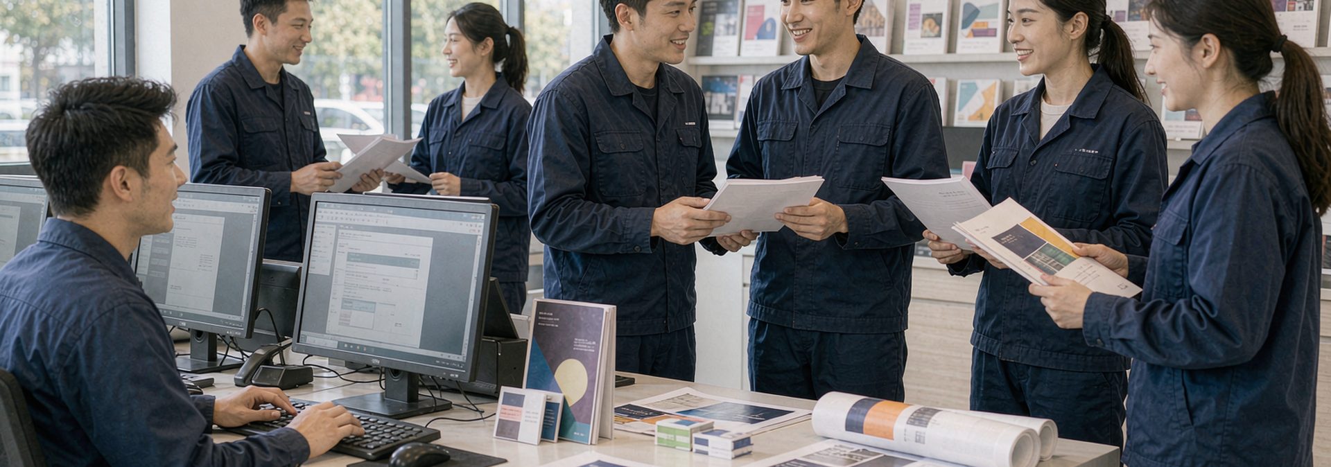 标书团队讨论投标方案