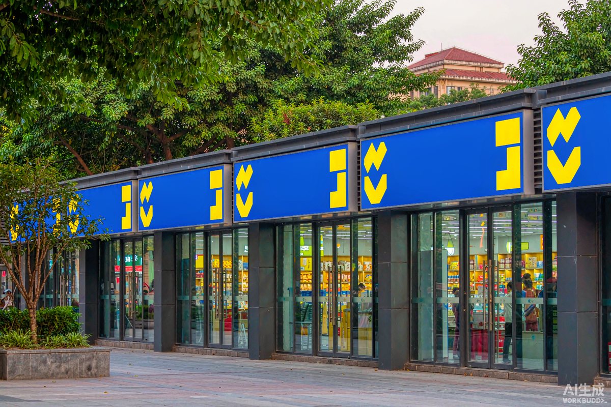 连锁门店统一门头与橱窗物料